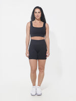 Conjunto ALIVAH Preto — top, legging e short